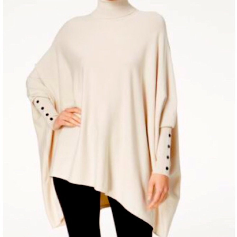 Sweater poncho